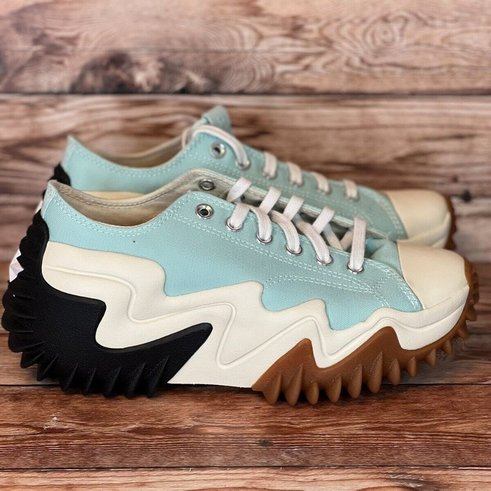 Converse Run Star Motion Low OX Platform Blue Womens Sizes Casual Mint A01175C